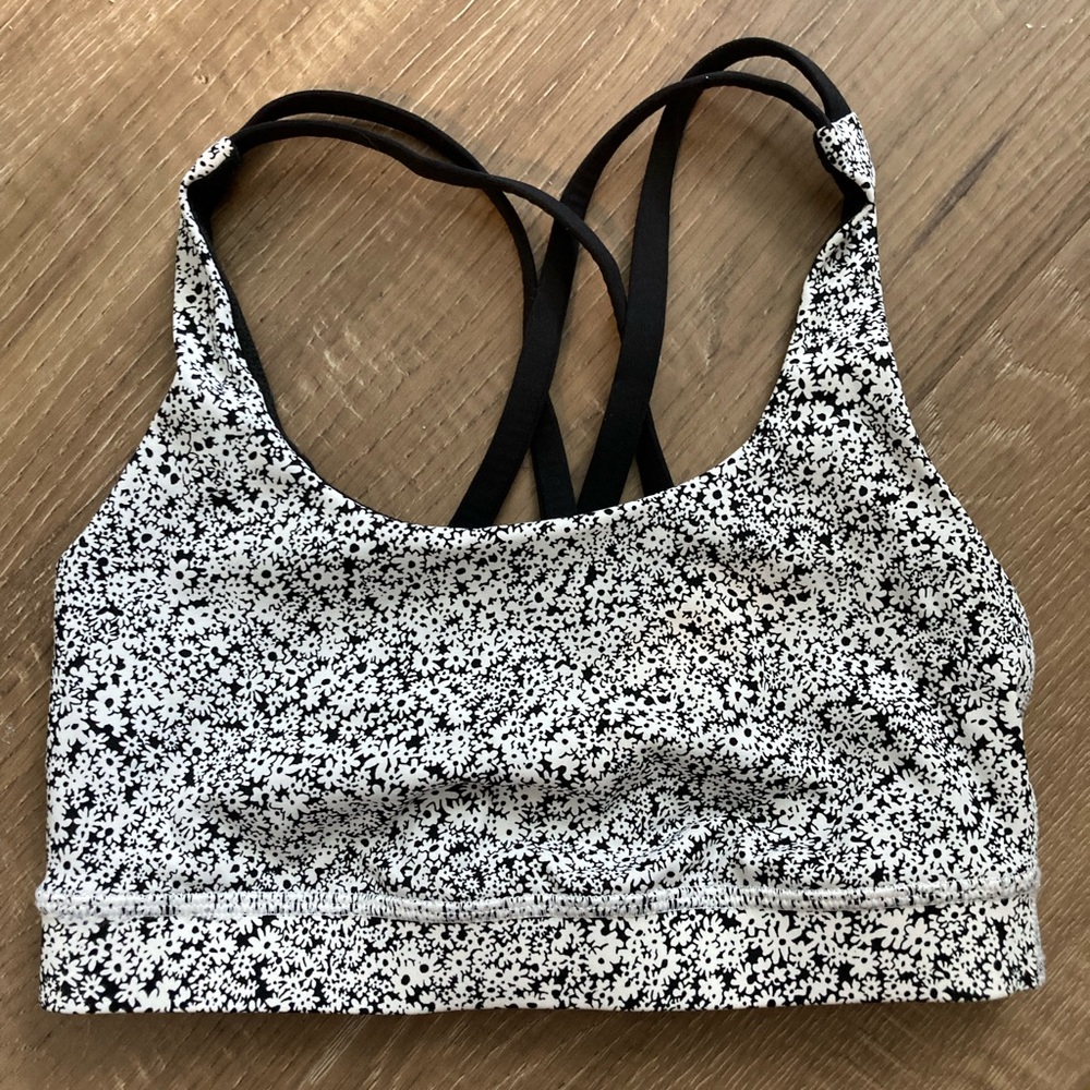 Lululemon Sports Bra in flora print
